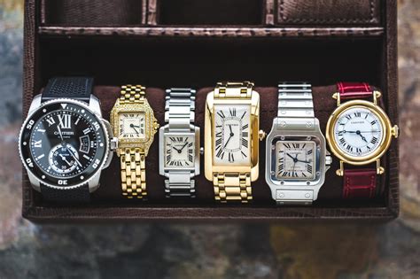 cartier watch collection